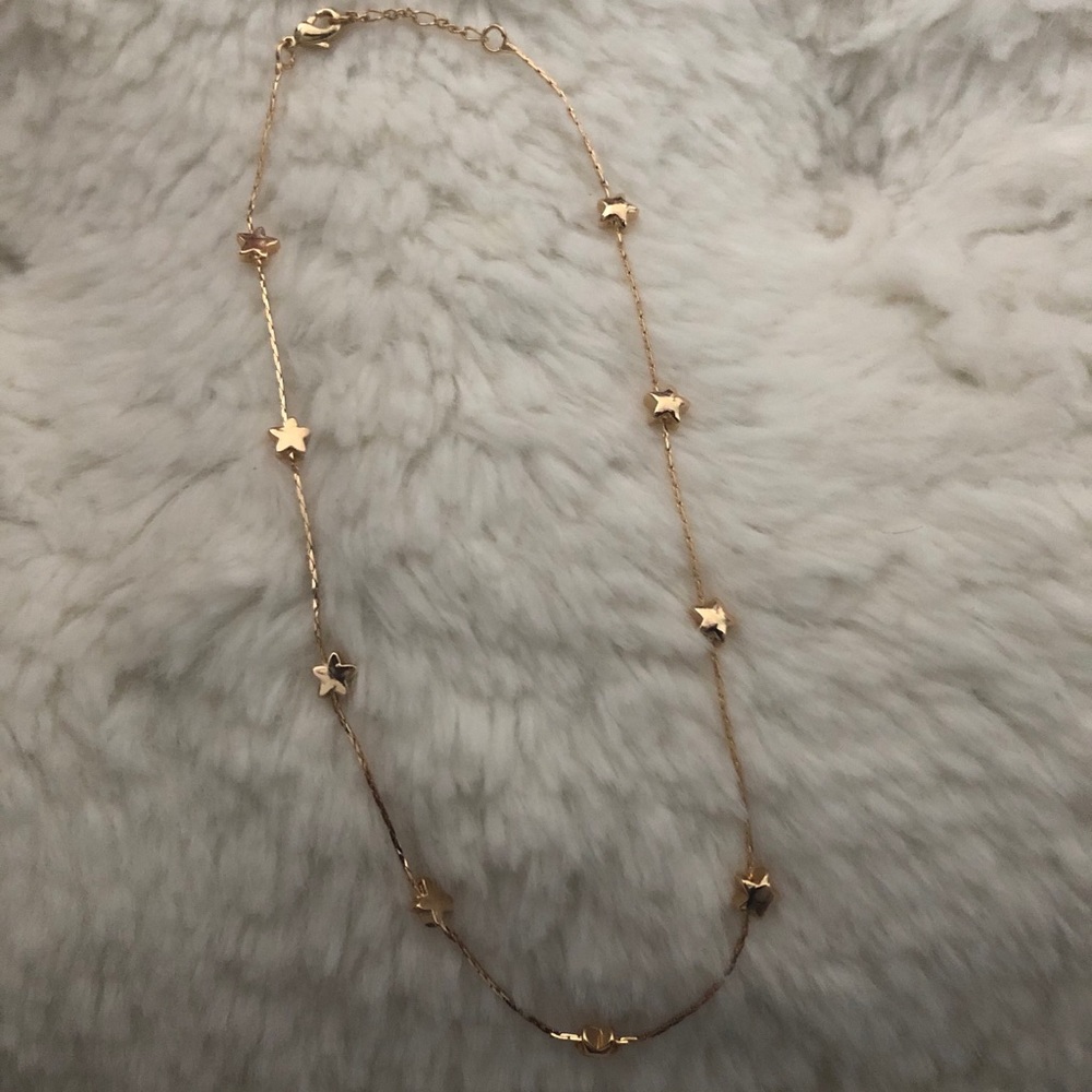 Brandy Melville Gold Star Choker